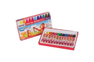 Fatih Pastel Boya Karton Kutu 12 Renk 34012