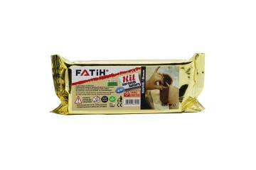 Fatih Seramik Hamuru Doğal Kil 500 GR Kahverengi 36425