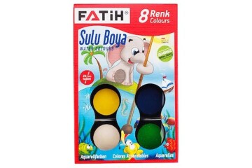 Fatih Sulu Boya 8 Renk 24 ML S-8