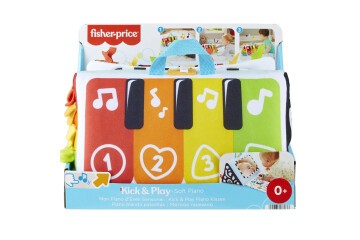 Fisher Price Işıklı ve Müzikli Yumuşak Piyano HND54