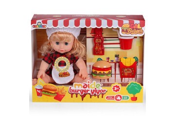 Galtoys Maide Burger Yiyor Türkçe Konuşan Bebek GLT1105
