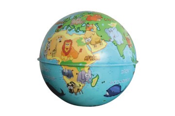 Gürbüz Kalemtıraş Globe Hayvanlı Küre 10 Cm 43104