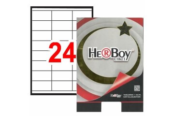 Herboy Laser Etiket 100 YP 70x35 Laser-Copy-Inkjet HB-1324