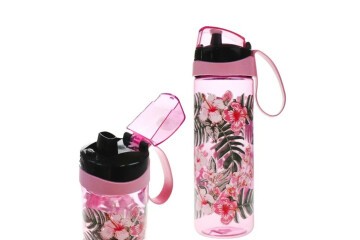 Herevin Matara Desenli Como Pembe Hibiscus Çiçeği 750 CC 161670-080