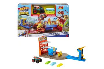 Hot Wheels Monster Trucks Patlama İstasyonu Oyun Seti
