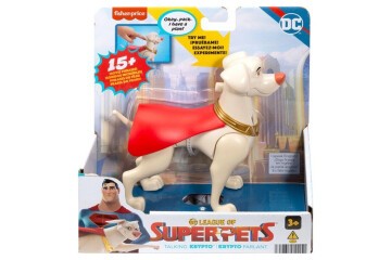Imaginext Süperman Krypto Köpek Dc League Of Super Pets Sesli Figürler Superman Krypto