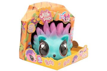 Jiggly Pets Sesli Mavi Kirpi JGG02200