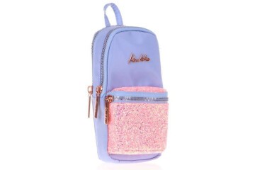 Kaukko Kalem Çantası Brıght Junıor Bag Taşlı-Floral Mavi K2468
