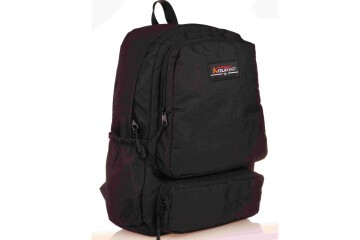 Kaukko Sırt Çantası Double Pack Siyah K1620