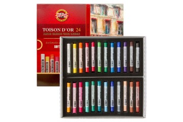 Koh-I Noor Set Extra Soft Dry Chalks 8554 24