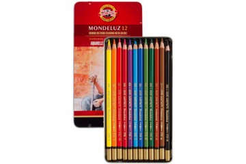 Koh-I Noor Set Of Aquarell ColouRed Pencils 3722 12
