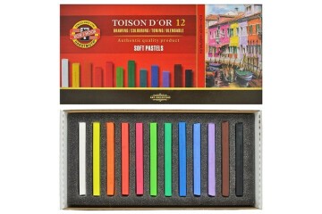 Koh-I Noor Set Of Artist´S Dry Chalks Carre 8582 12