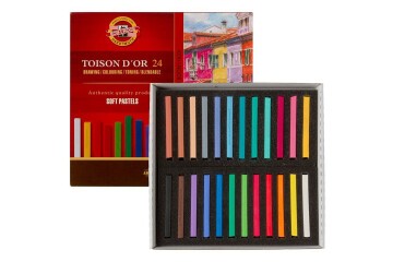 Koh-I Noor Set Of Artist´s Dry Chalks Carre 8584 24