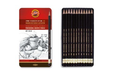 Koh-I Noor Set Of Gaphite Pencils 1902 12