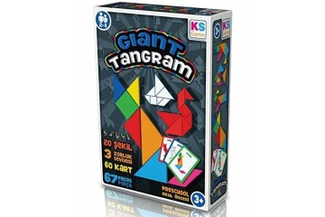 Ks Games Gıant Tangram Eğitici Oyunlar Okul Öncesi