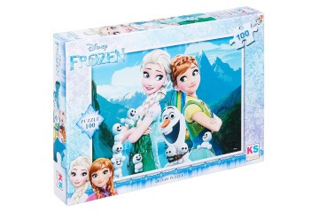 Ks Games Puzzle 100 Parça Frozen FRZ 714