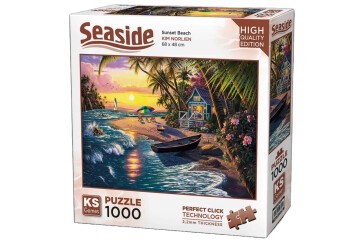 Ks Games Puzzle 1000 Parça Sunset Beach 20798