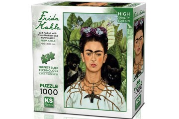 Ks Games Puzzle 1000 Self-portrait With Thorn Necklace And 20665