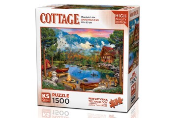 Ks Games Puzzle 1500 Parça Mountain Lake 22036