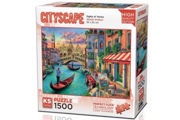 Ks Games Puzzle 1500 Parça Sights Of Venice Yetişkin 22029