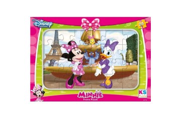 Ks Games Puzzle 24 Parça Mınnıe Mouse Frame MIN.704