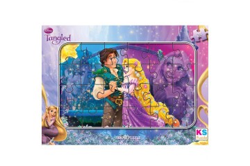 Ks Games Puzzle 24 Parça Tangled Frame tg 704
