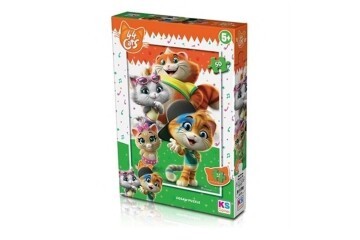 Ks Games Puzzle 50 Parça 44 Cats Puzzle CAT 709
