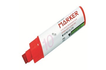 Micro Markör Permanent 10 MM Kesik Uçlu Kırmızı MMP-1001
