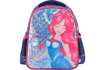 Muggle Anaokul Çantası Marmaid Lacivert Mu-3663