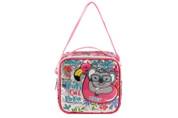 Muggle Beslenme Çantası Tropikal Pradice Pembe Mu-8942