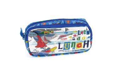 Muggle Kalem Çantası Cute Shark Mavi Mu-0082