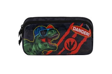 Muggle Kalem Çantası Danger Dino Siyah Mu-9284