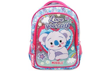 Muggle Okul Çantası Cute Koala Mavi Mu-8744