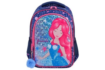 Muggle Okul Çantası Marmaid Lacivert Mu-8836