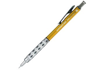 Pentel Çizim Kalemi Metal Gövde Gizli Uç Teknik Çizim Ve Yazı İçin Versatil 0.5 MM PG1015C-XX