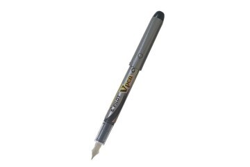 Pilot Dolma Kalem V-Pen Silver Siyah SVP-4M-B