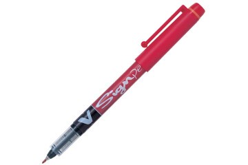 Pilot Roller Kalem Signo Pen İmza Kalemi Kırmızı SW-VSP-R