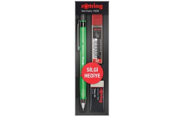 Rotring Okul Seti Visuclick Versatil/Min Silgi 0.5 MM Yeşil RO-VK05-YESIL