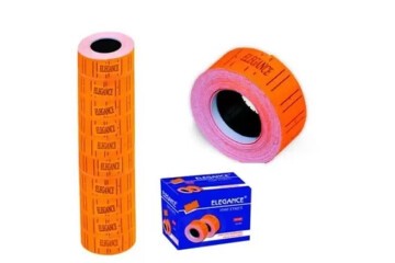 Rubenis Fiyat Etiketi 12x21Turuncu RB-MTX-T