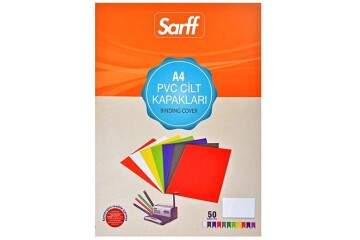 Sarff Cilt Kapağı Plastik Opak A4 450 MIC Beyaz 15201106