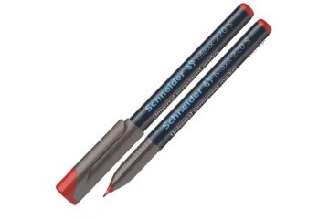 Schneider Asetat Kalemi Permanent 220 S Seri 0.4 MM Kırmızı 112402