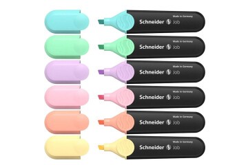 Schneider Fosforlu Kalem Job Pastel 6 Lı 115097