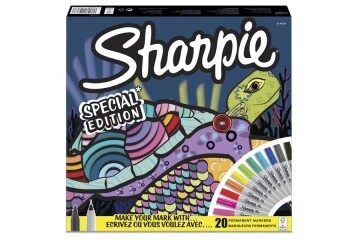 Sharpie Markör Permanent Fine 20 Li Kaplumbağa
