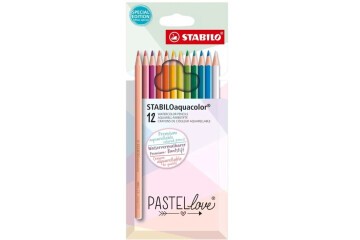 Stabilo Aquacolor Pastellove 12 Li 1612/7