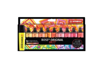 Stabilo Fosforlu Kalem Boss Arty Sıcak Renkler 10 Lu 70/10-1-20
