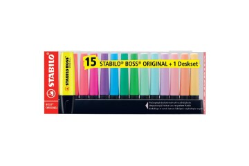 Stabilo Fosforlu Kalem Boss Orıgınal 15 Li Set 7015-01