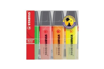 Stabilo Fosforlu Kalem Boss Orj 4 Lü 70/4