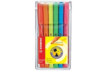 Stabilo Fosforlu Kalem Flash 6 Lı 555/6