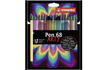 Stabilo Keçe Uçlu Boya Kalemi Pen 68 Arty 18 Renk