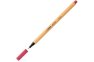 Stabilo Keçe Uçlu İnce Kalem 88 Point 0.4 MM Çilek Kırmızısı 88/49